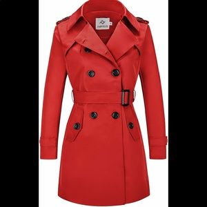 Red Trench Coat
